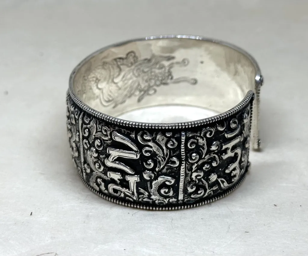 Compassion sterling silver bracelet