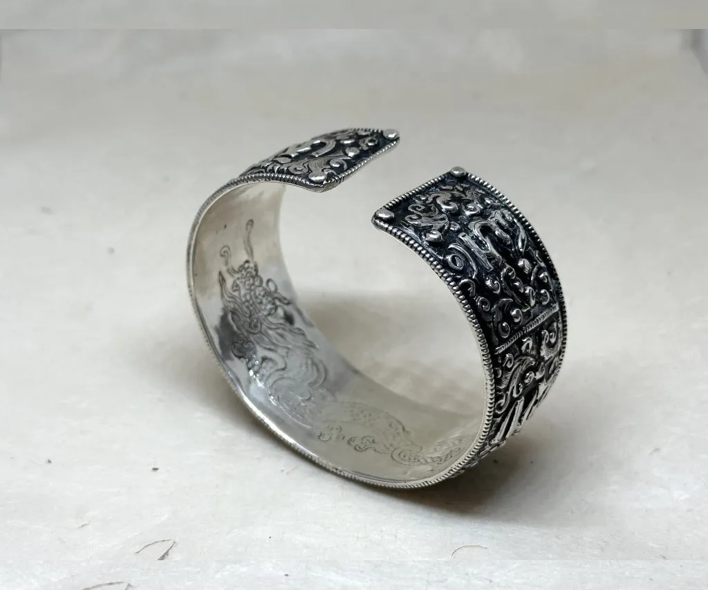Compassion sterling silver bracelet