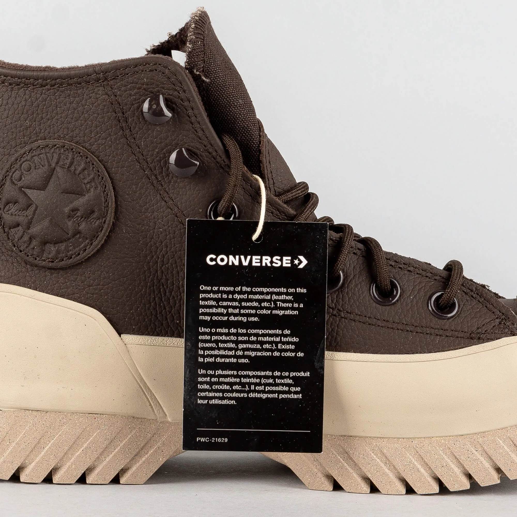 Converse Chuck Taylor All Star Lugged 2.0 Counter Climate Velvet Brown/Papyrus/White