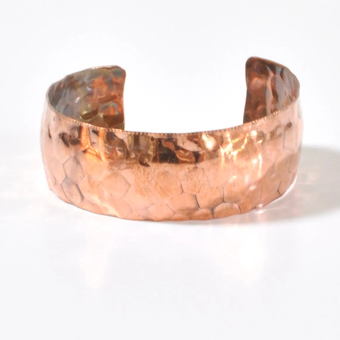 Copper Fold Form Cuff 7 - PK Jewelry