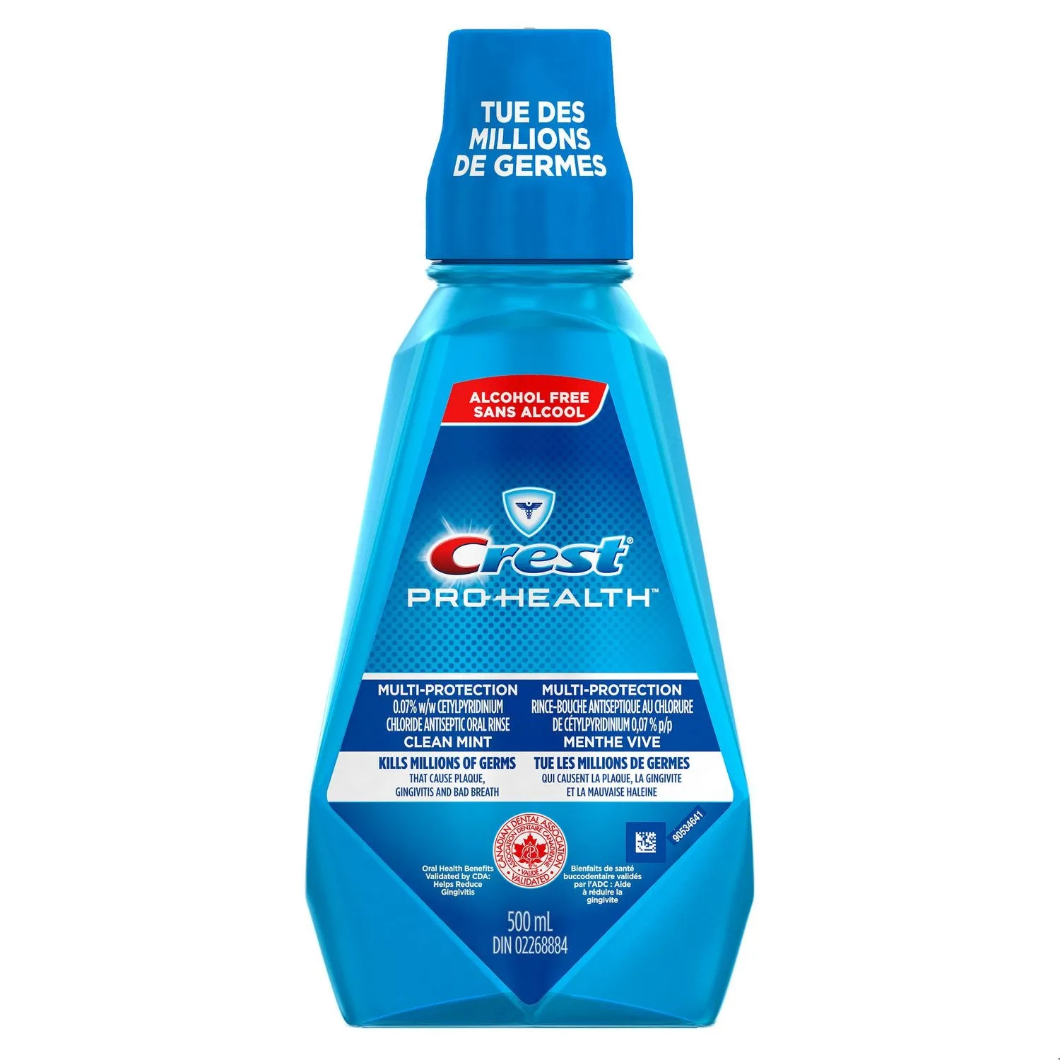 Crest Pro-Health Antiseptic Oral Rinse Clean Mint