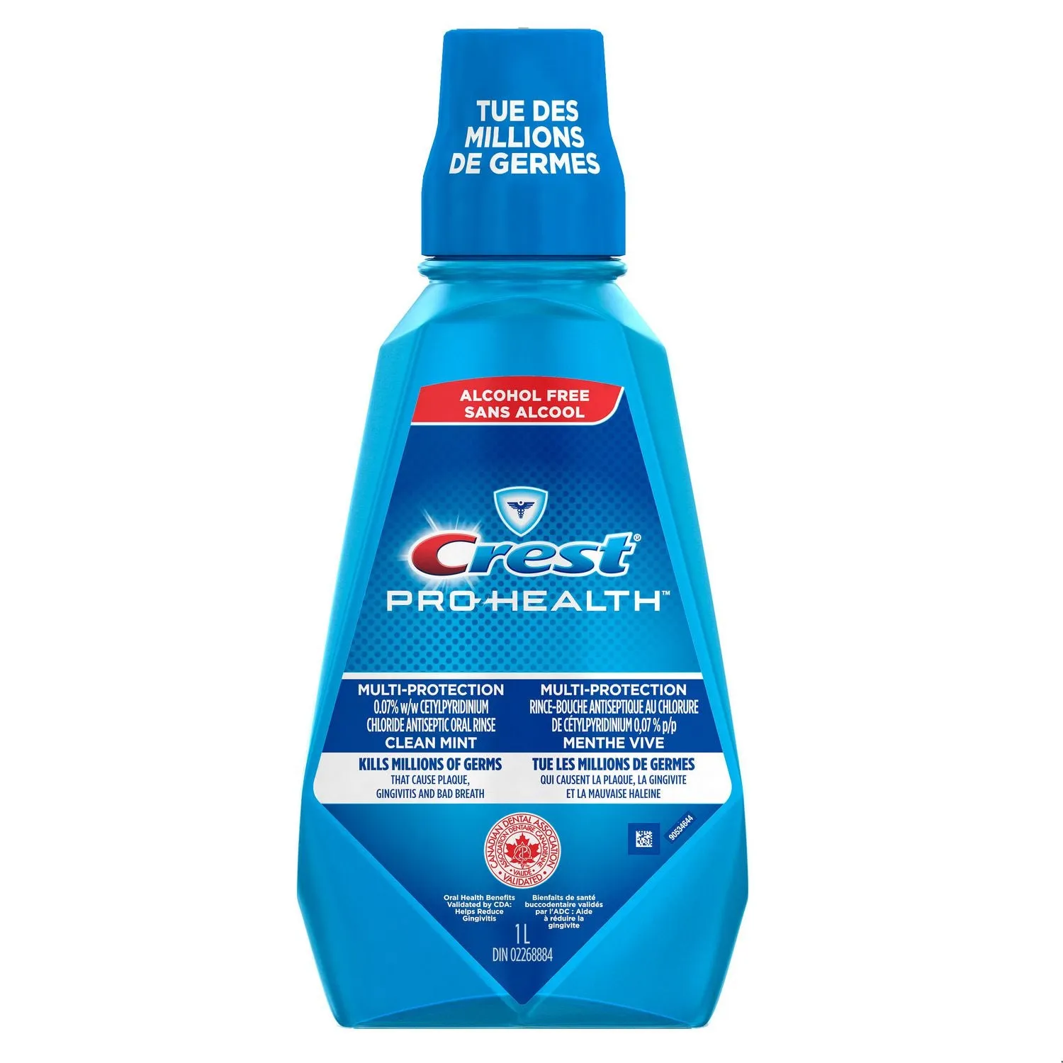Crest Pro-Health Antiseptic Oral Rinse Clean Mint