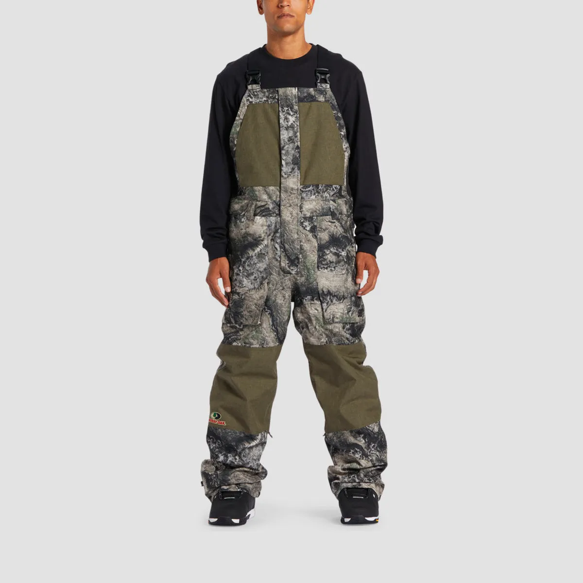 DC Shadow Snow Bib Pants Mossy Oak Terra Coyote Camo