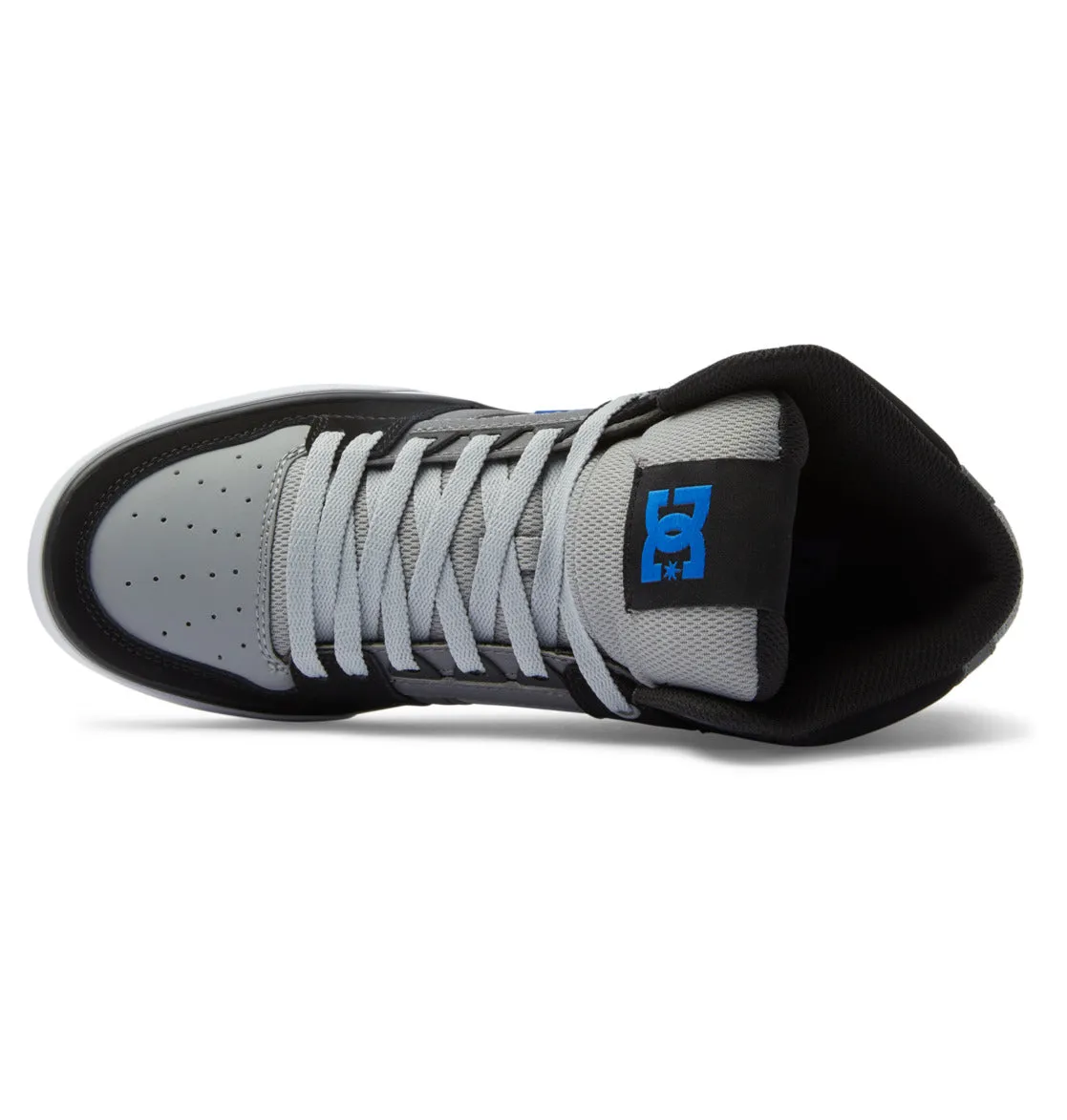 DC SHOES PURE HIGH TOP WC BLACK GREY BLUE TRAINERS