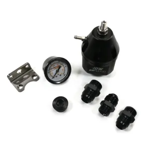 DeatschWerks DWR2000 AFPR   Pressure Gauge   10AN Fittings - Anodized Black