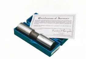 DELTRONIC - Class X - Individual Plug Gauges - in .0025mm increments - (Metric) Range 2.7450-10.0350mm Code D27450-100350, Length 63.5mm