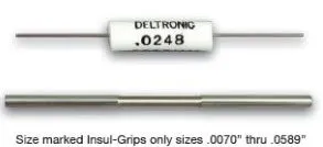 DELTRONIC - Class X - Individual Plug Gauges - in .0025mm increments - (Metric) Range 2.7450-10.0350mm Code D27450-100350, Length 63.5mm