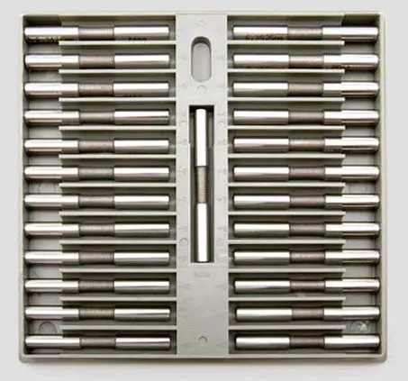 Deltronic THH25 Class X Pin Gauge Sets. 0.001" Steps on Half Thousandth Code DTHH25-3875-6375, Range .3875 - .6375"