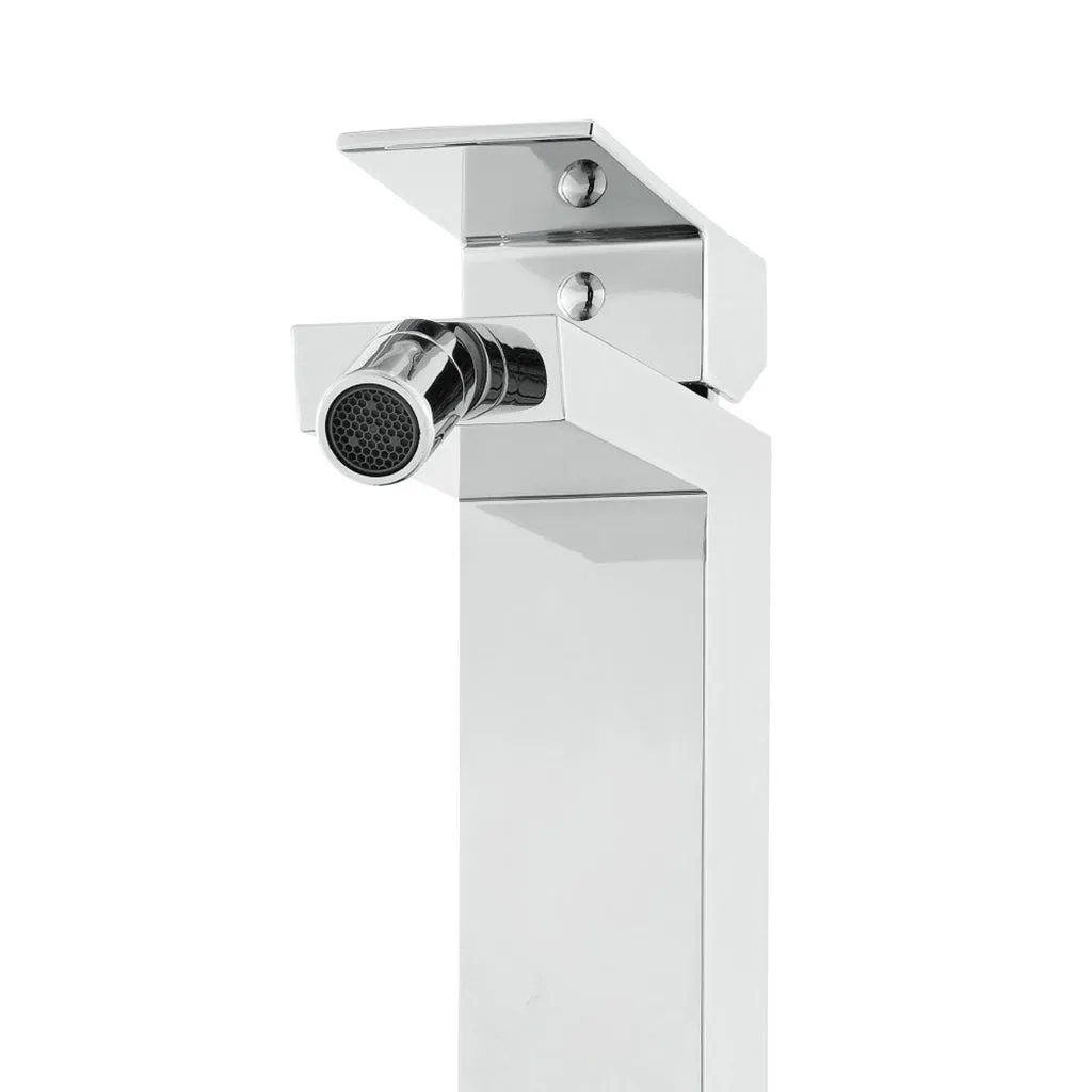Devon Bidet Faucet - Single Hole - 6" Brass/Polished Chrome