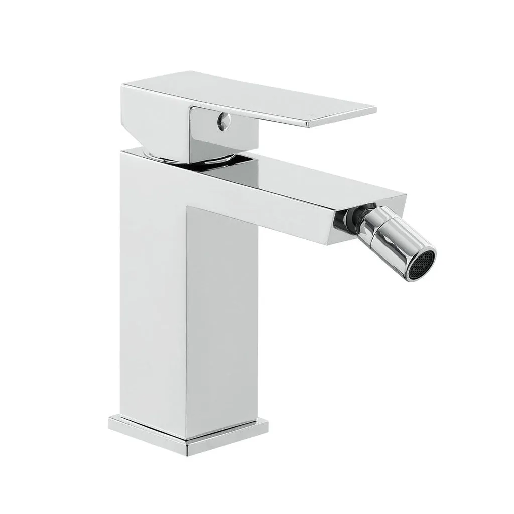 Devon Bidet Faucet - Single Hole - 6" Brass/Polished Chrome