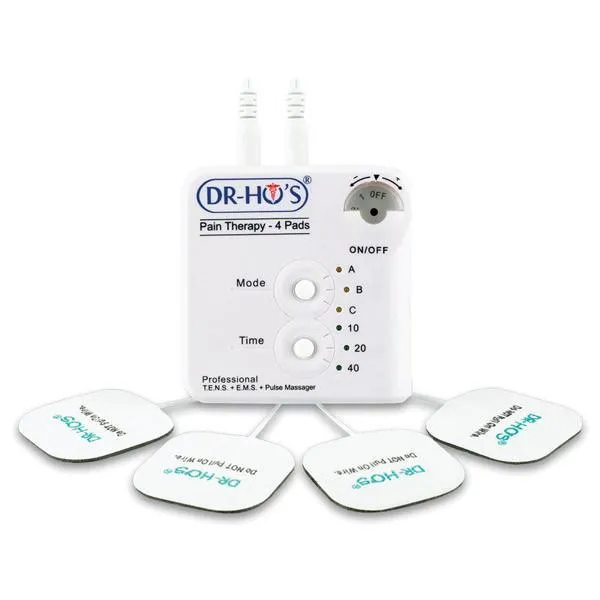Dr. Ho's Pain Therapy System - 4 Pad (Receive DR-HO'S® Small Gel Pads Replacement Pads | 1 Pair FREE)