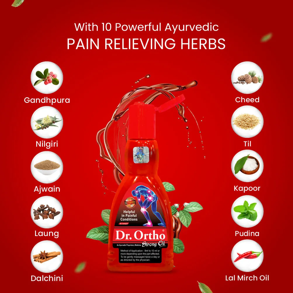 Dr. Ortho Ayurvedic Strong Oil - 120ml
