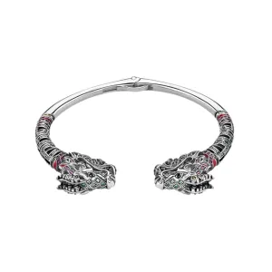 Dragon Head Punk Vintage Cuff Bracelet