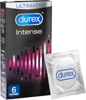 Durex Intens Condom × 6 Durex Durex Dot Lubrication Case × 6