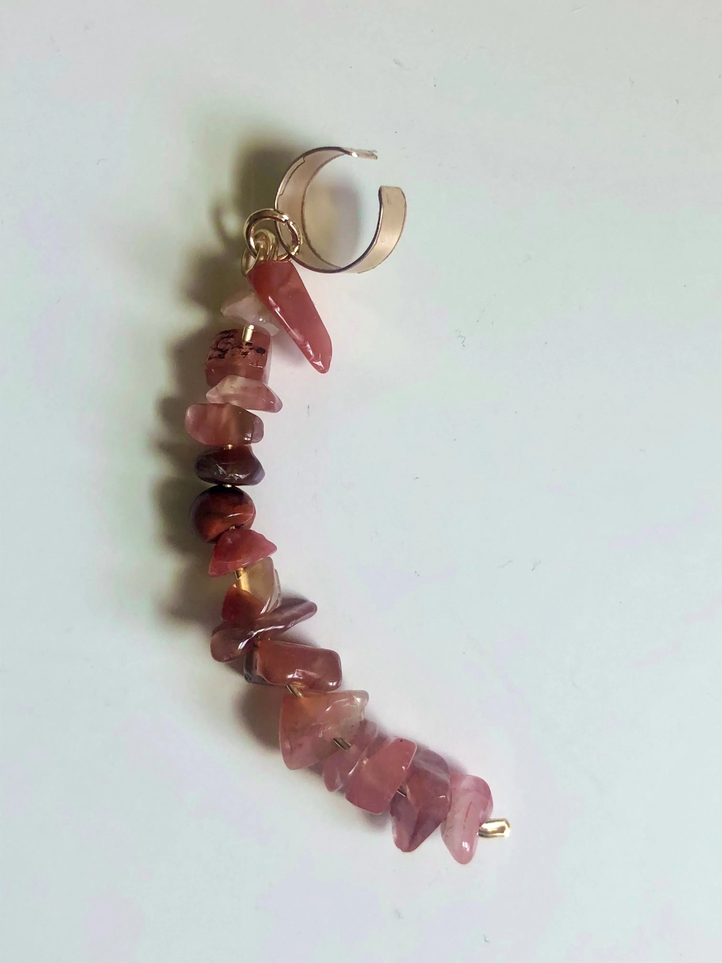 Earth Tone - Quartz, crystal Loc Jewelry