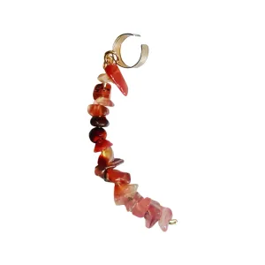 Earth Tone - Quartz, crystal Loc Jewelry