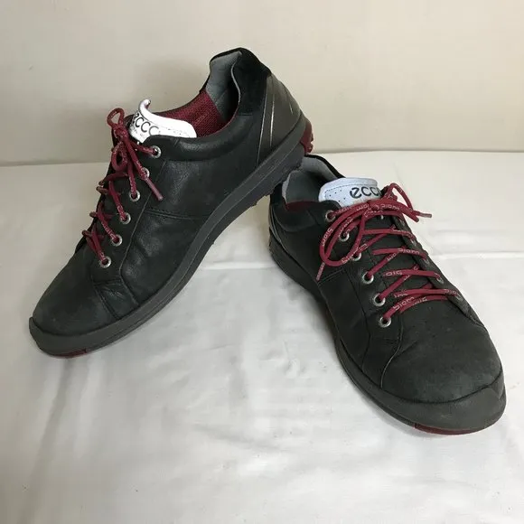 ECCO Biom Mens Yak Leather Natural Motion Athletic Shoe Sneaker Size 44