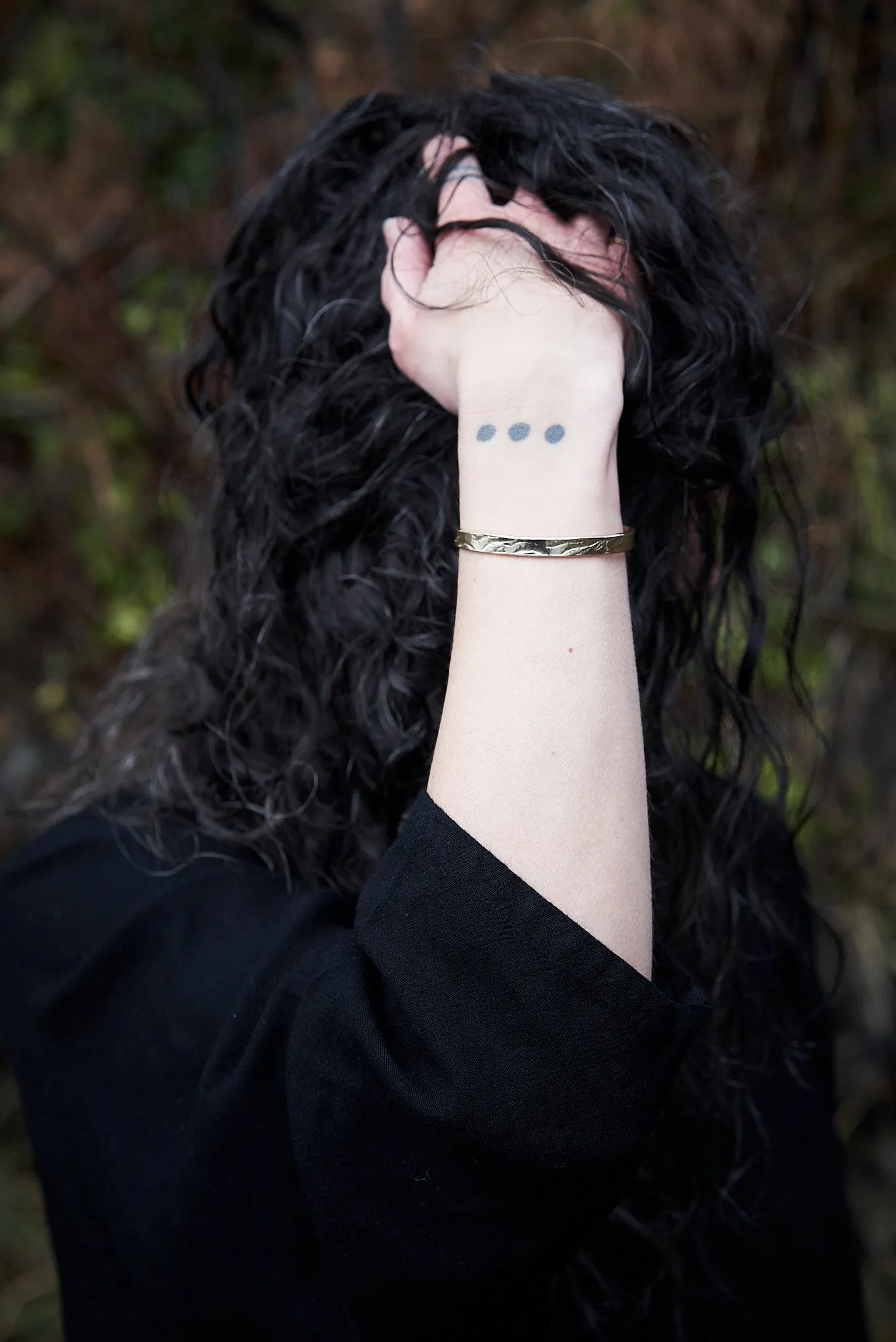 Edge Water Cuff Bracelet | Gold Plated