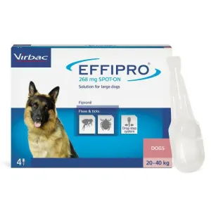 EFFIPIPRO Spot-ON Large Dog Demodorgling Treatment (20-40 kg)