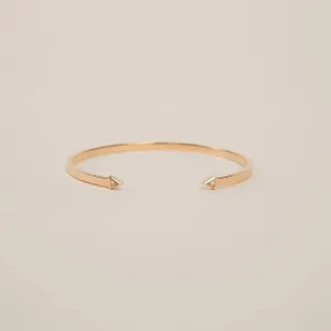 Essence Bezel Trillion and Prism Cuff Bangle