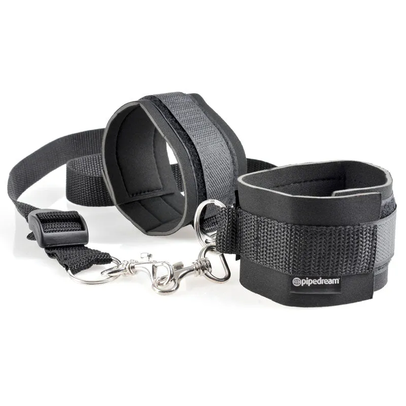 Fetish Fantasy Series Cuff & Tether Set - Black