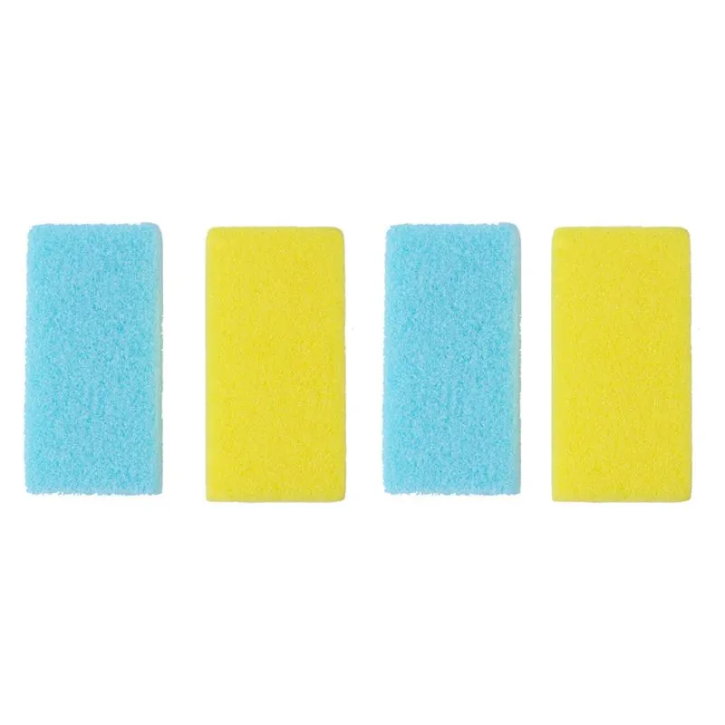 Foot Pumice Stone - Sponge - Block Callus Remover. Professional Pedicure Foot Care Tools - 4 Pack