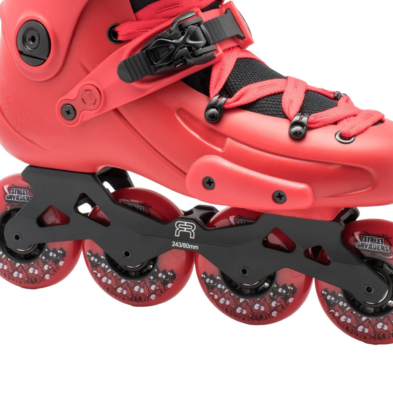FR 1 80 In-Line Skates - Red