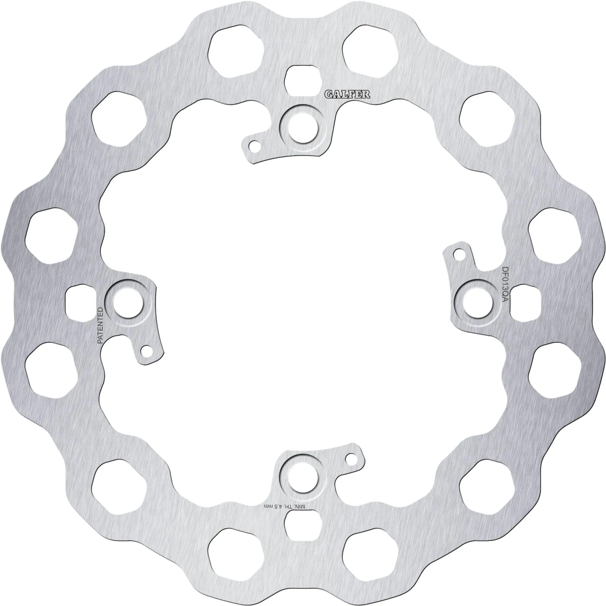 GALFER DF013QA Fixed Rear Cubiq Brake Rotor