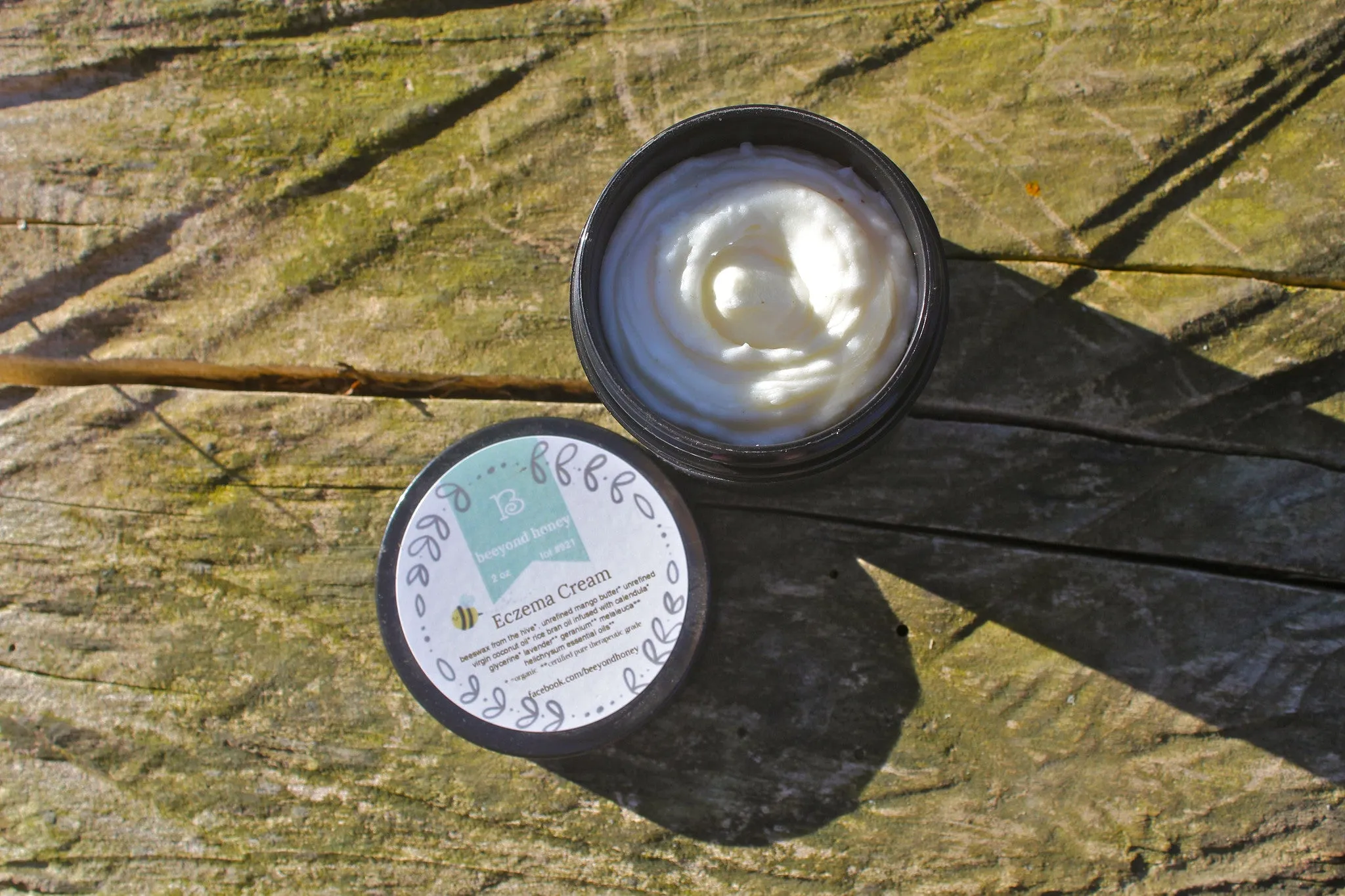 Geranium Eczema Cream 2 oz