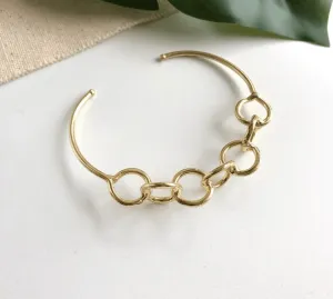 Gold Chainlink Cuff