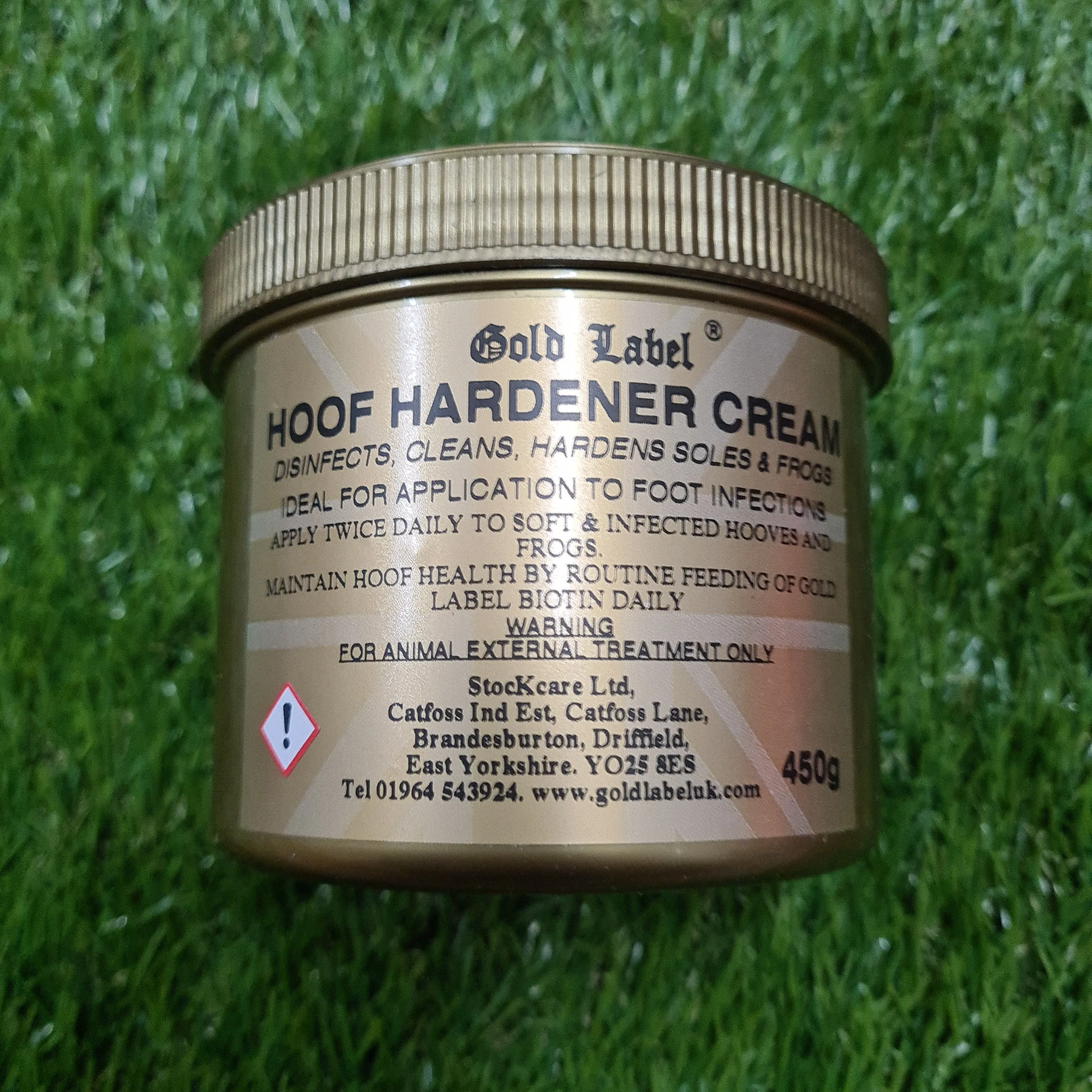 Gold label hoof hardener Cream 450g FREE POSTAGE🟢