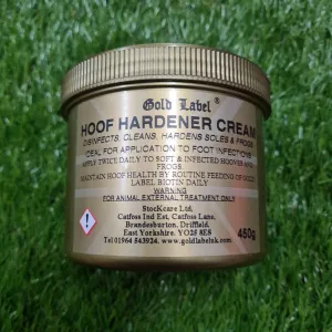 Gold label hoof hardener Cream 450g FREE POSTAGE🟢