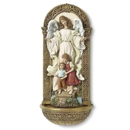 Guardian Angel Holy Water Font 5 1/4 (Copy)