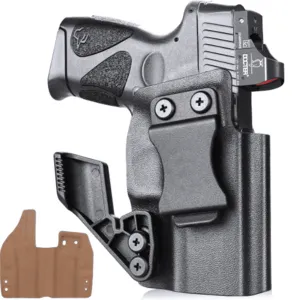 Gun & Flower Kydex w Leather IWB Holster with Claw For Taurus G2C/G3C