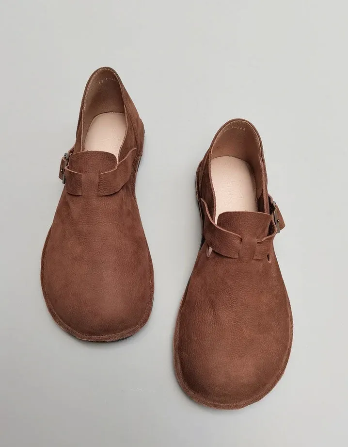 Handmade Soft Leather Comfortable Clogs for Men