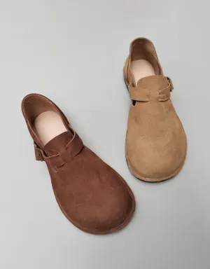 Handmade Soft Leather Comfortable Clogs for Men