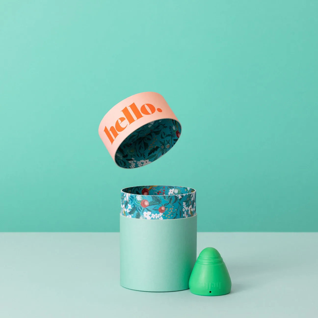 Hello Cup Low Cervix SM Green