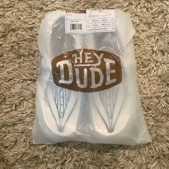 Hey Dude Wally Tuxedo - White