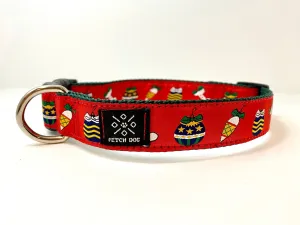Holiday Ornaments Dog Collar