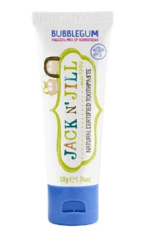 Jack n 'Jill children's natural organic toothpaste gum flavor 50 grams