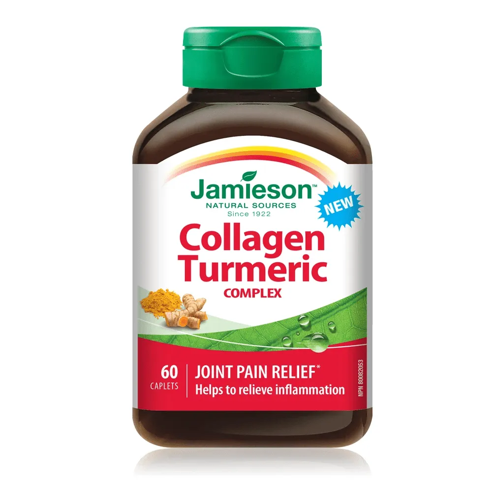 Jamieson Collagen Turmeric Complex (60 Caplets)