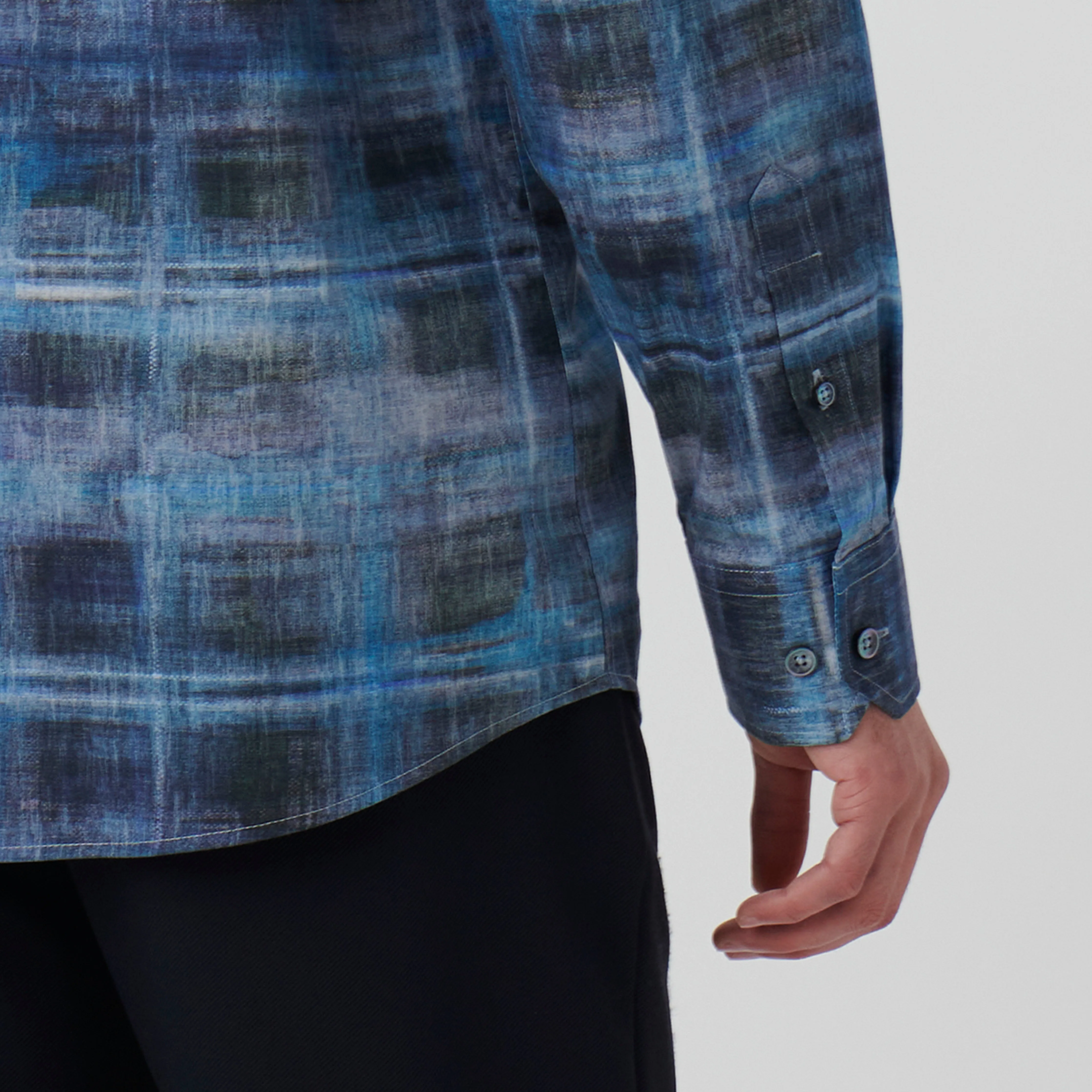 Julian Airbrush Print Shirt