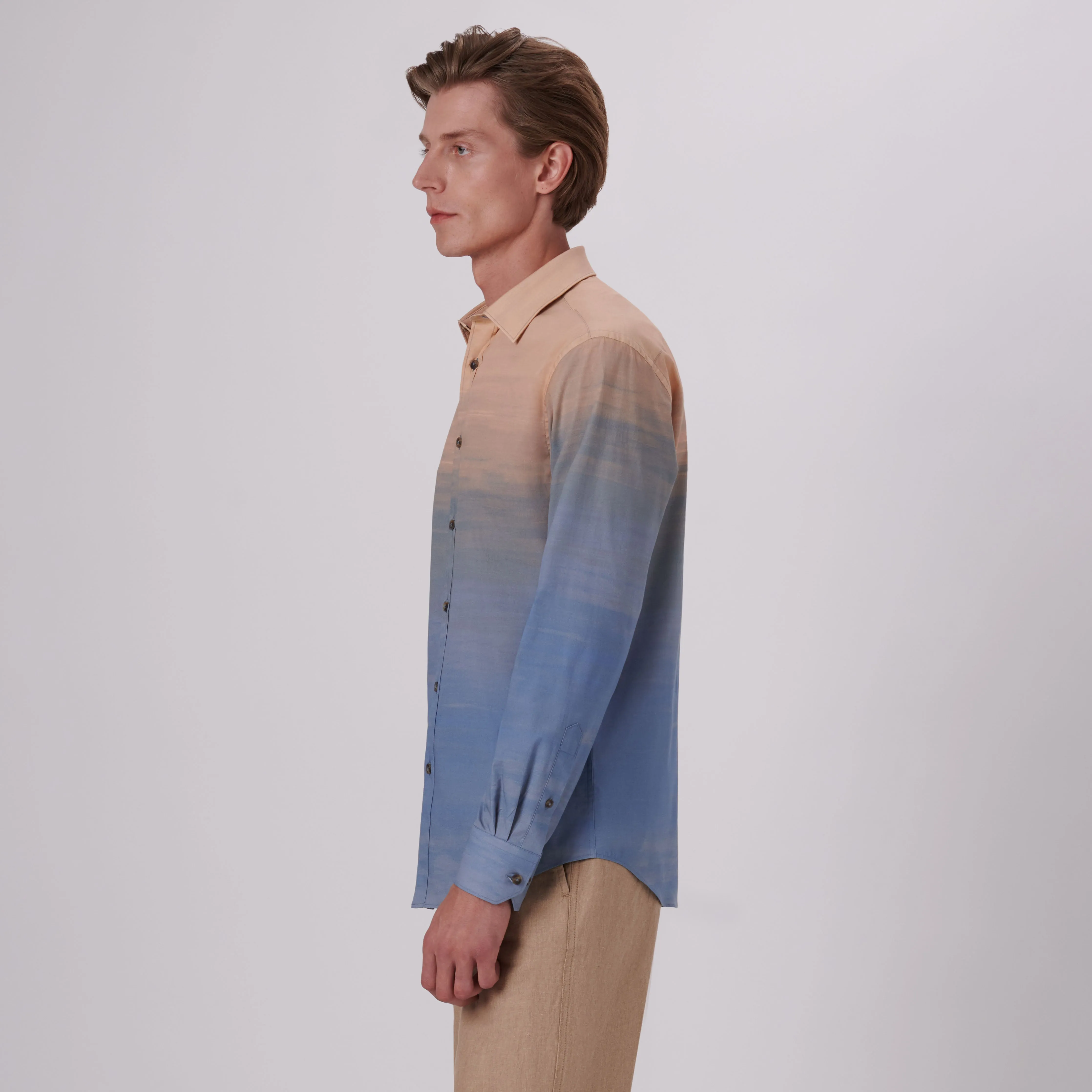 Julian Ombre Print Shirt
