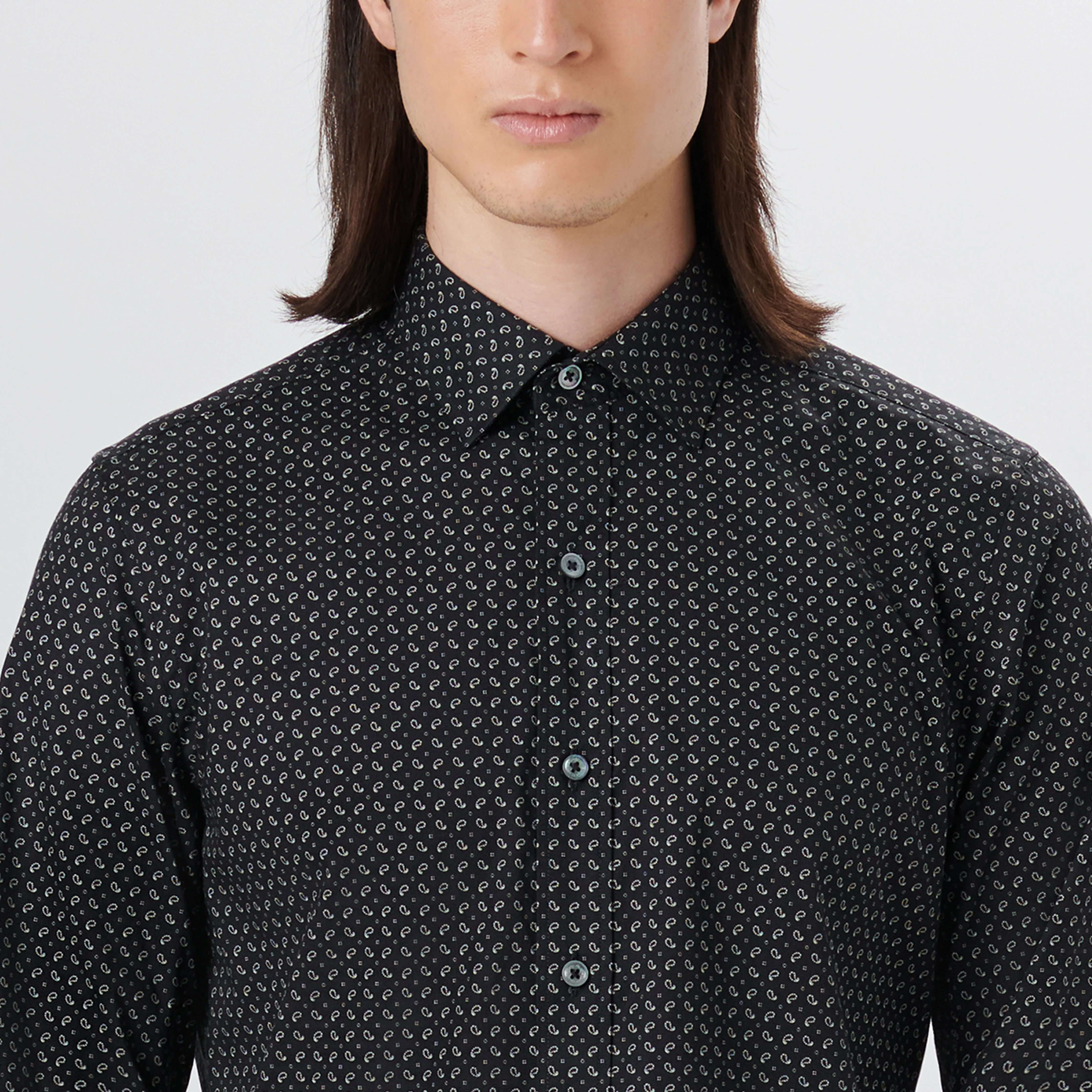 JULIAN Paisley Print Shirt