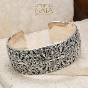Kallisto Adjustable Wide Cuff Bracelet