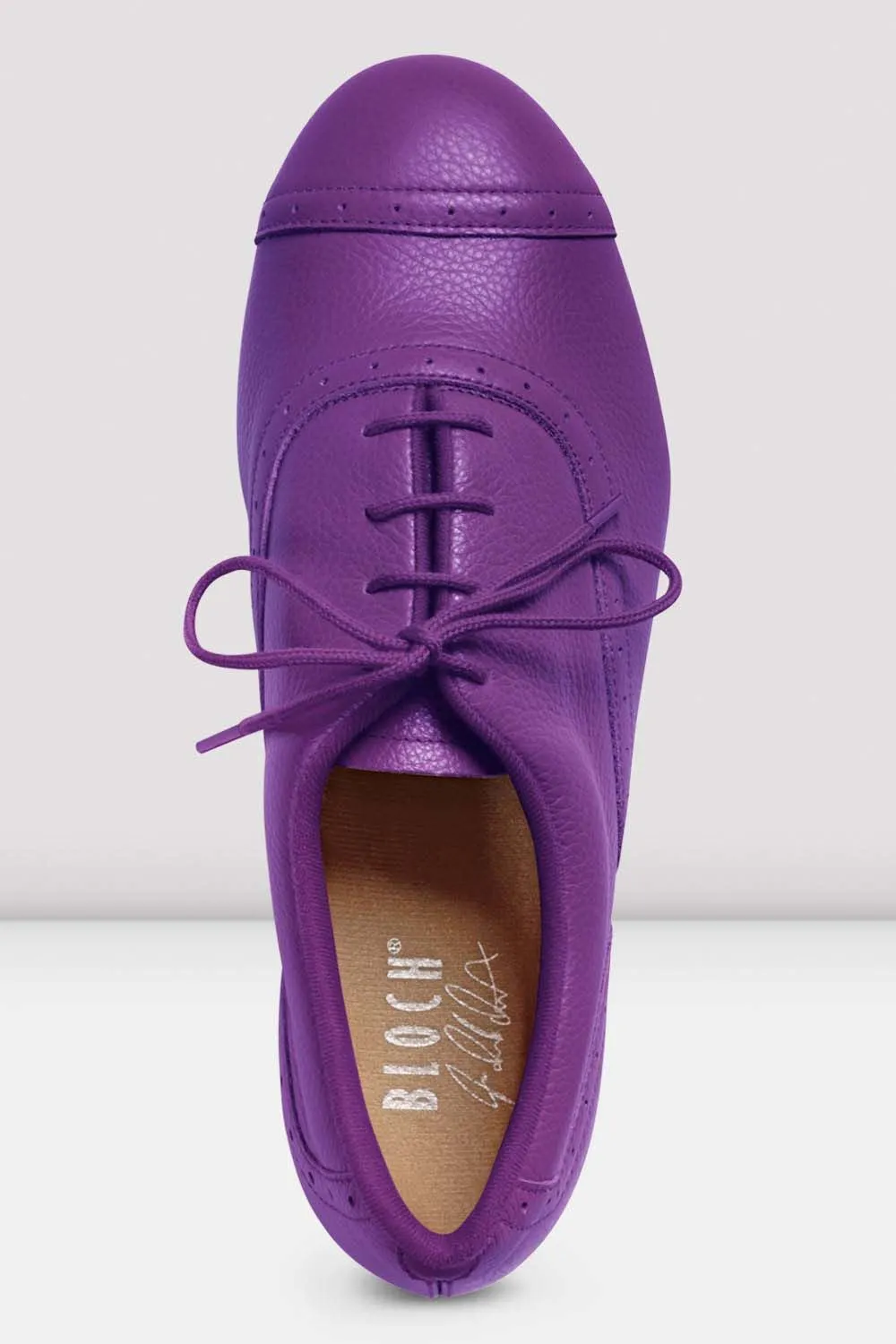 Ladies Jason Samuels Smith Pebble Leather Tap Shoes