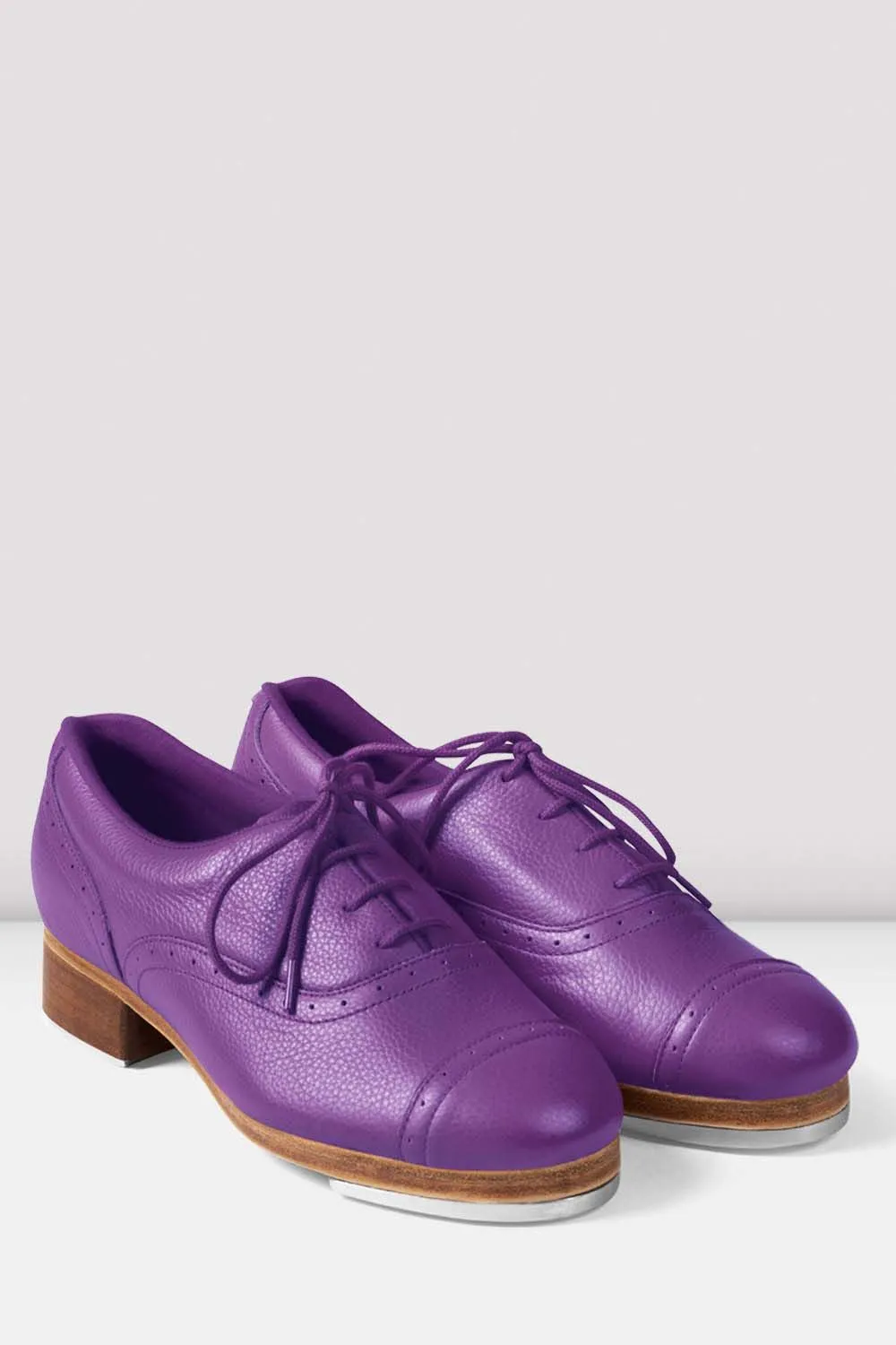 Ladies Jason Samuels Smith Pebble Leather Tap Shoes