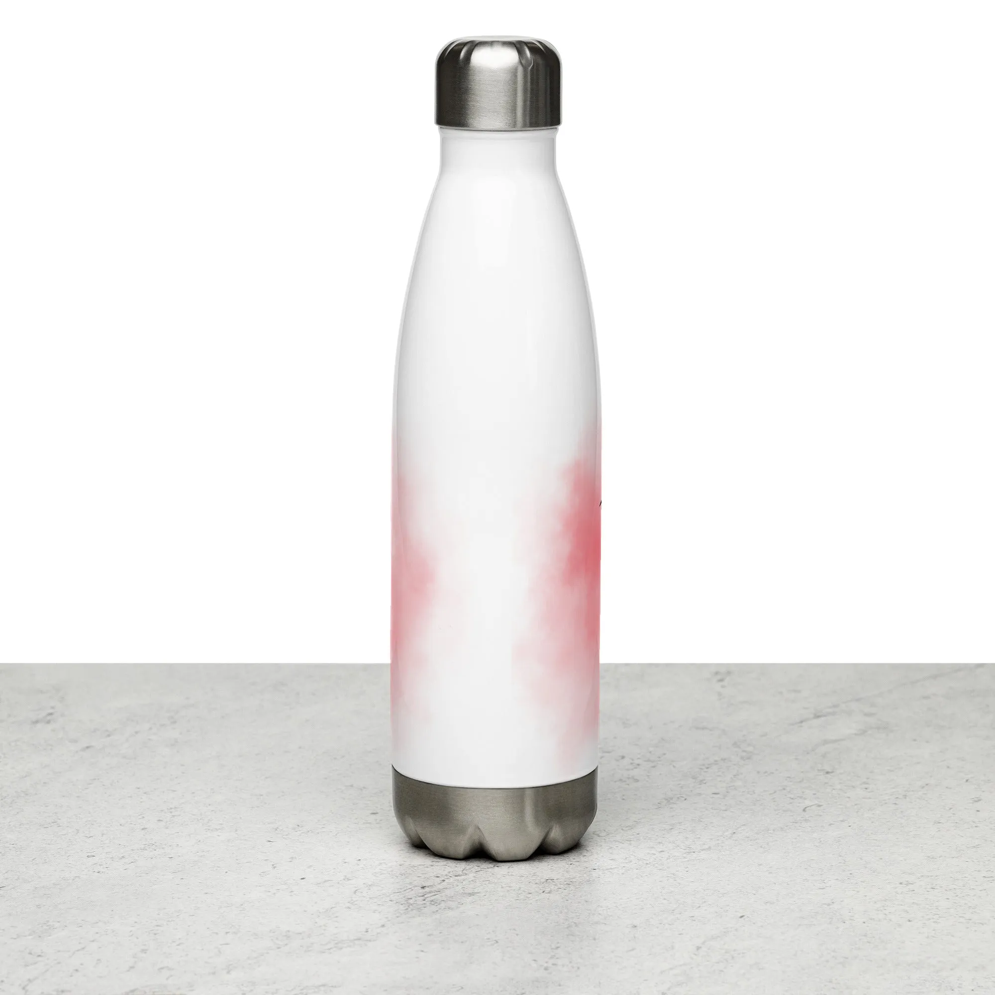 L&S Stainless steel water bottle-HottRed