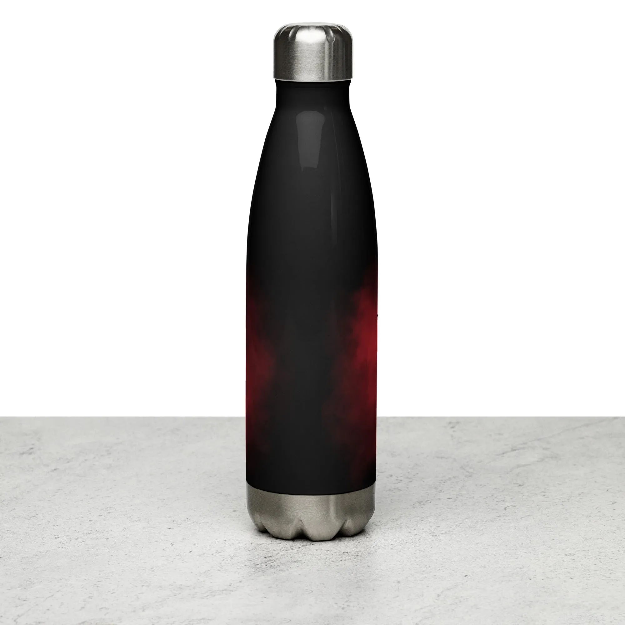 L&S Stainless steel water bottle-HottRed