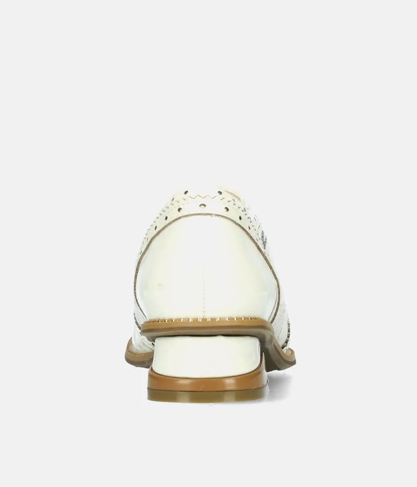 Laura Vita Chic Oxford Style Lace Up Shoes